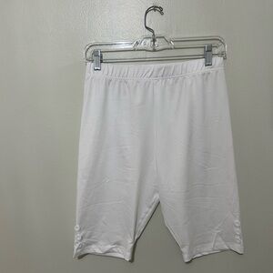 TEMU | White Shorts, Size Large